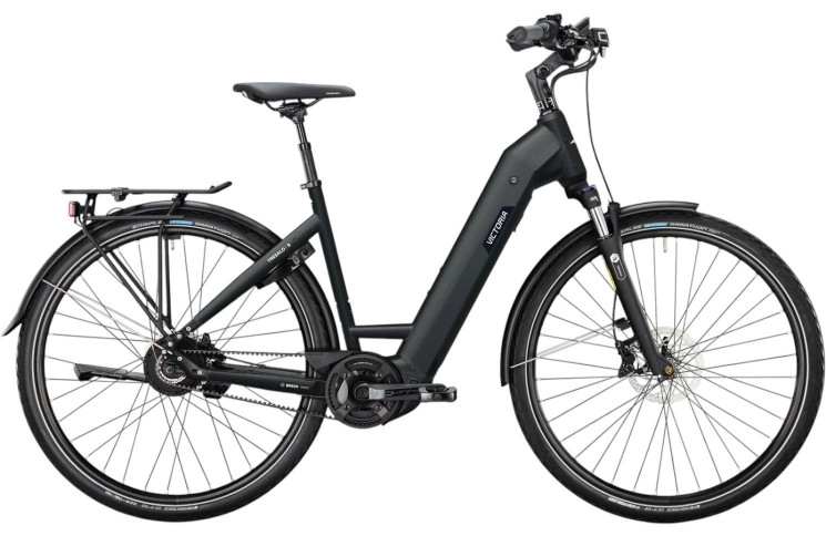 VICTORIA Elektrische trekkingfiets Tresalo 9 №1 28"/52cm-L/5/onyxgrijs mat/02921231