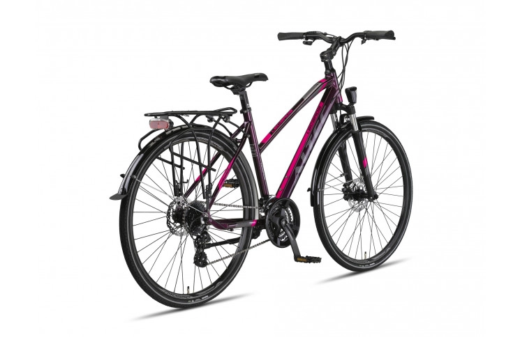 Damesfiets Altec Legarda 28"/49 cm/Paars Roze/285061