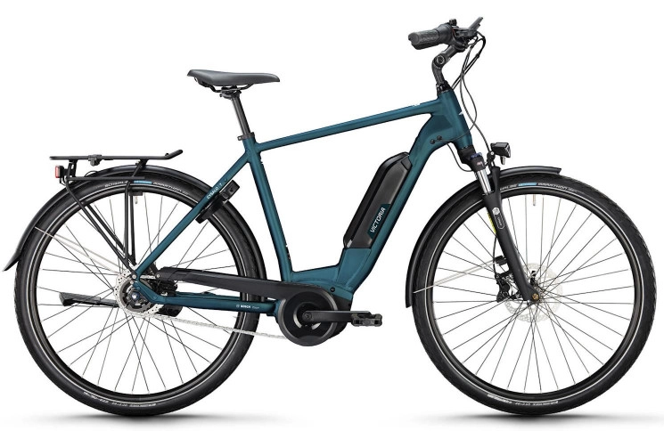 VICTORIA Elektrische trekkingfiets Cysalo 7 №2 28"/48cm-S/8/caribisch blauw/02921020