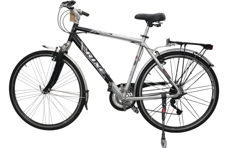 Herenfiets Rixe Toulanse 28"/55cm/Grijs-zwart