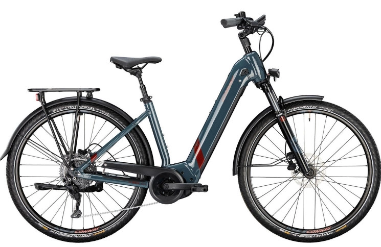CONWAY Elektrische trekkingfiets Cairon T 3.0 625 28"/54cm-XL/9/antraciet - koper metallic/02829695