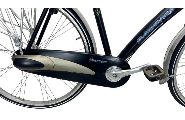 Herenfiets Batavus Crescendo 28"/65cm/Zwart-bruin