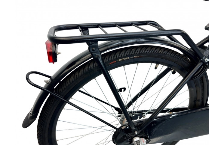 Herenfiets Cortina Man Silver 28"/50cm/blakc