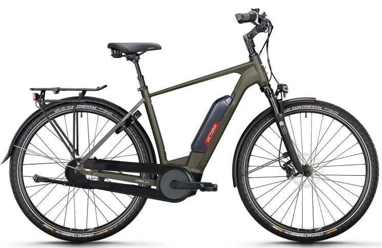 VICTORIA Electric trekking bike Cysalo 9 №1 28"/56cm/7/warm antracite/02920022