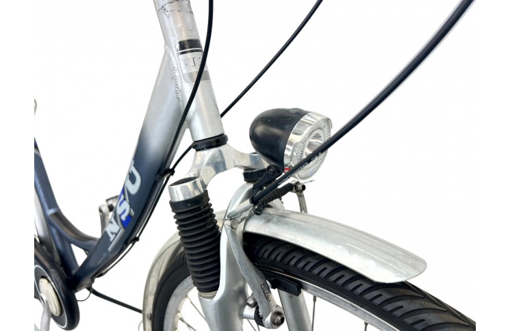 Damesfiets NSU 28" 56 blauw-grijs