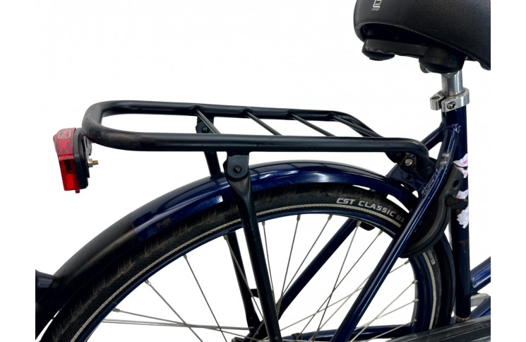 Damesfiets Sparta Granny 28"/56cm/donker-blauw