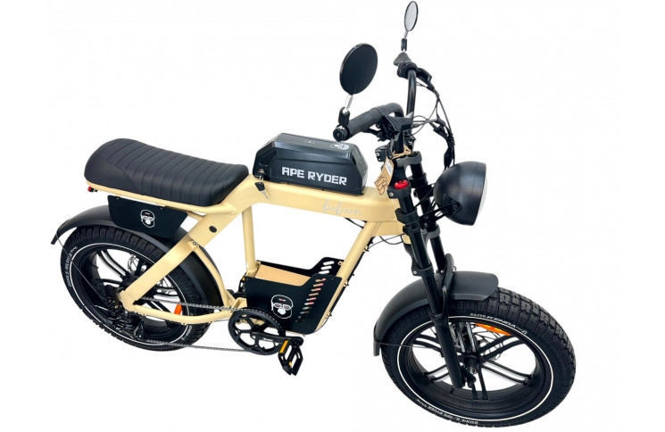 E-BIKE DIABLO BABOON 20" matt yellow (48V 15Ah 696Wh)