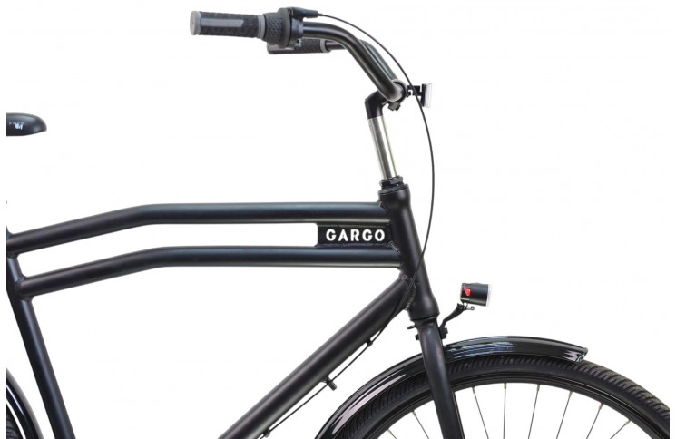 Herenfiets Cargo Black 28"/53cm/Zwart