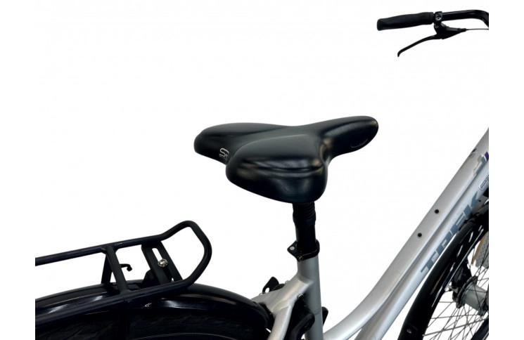 Damesfiets Trek 28"/45cm/grijs