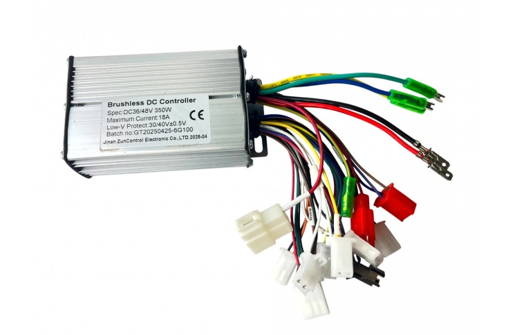 Motor Controller E-Bike Borstelloze Speed driver 36V/48V/60V 350W 18A BLDC