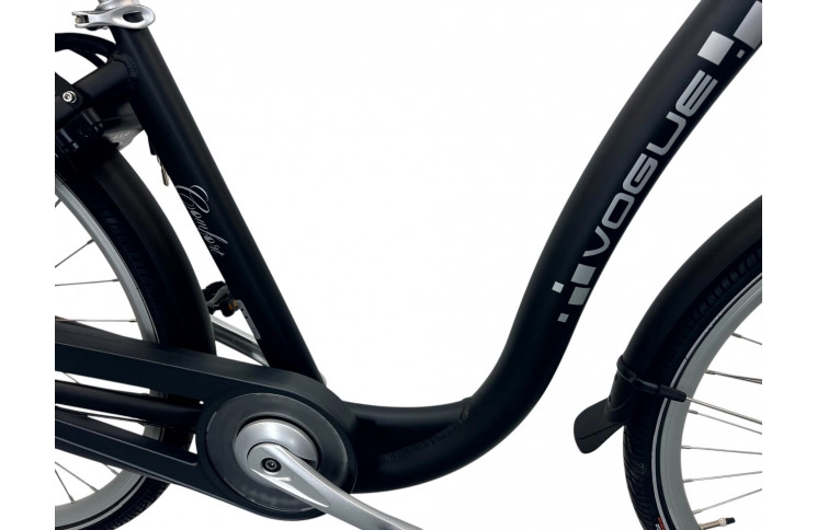E-BIKE VOGUE COMFORT, 7SP 1, 46CM, MATT-BLACK, 36V/13Ah/45Nm/468Wh