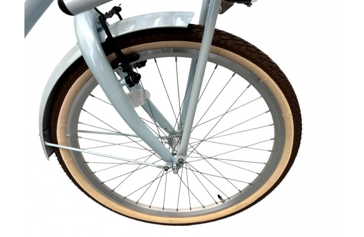 Meisjesfiets Altec Urban 24/43cm/Transportfiets Licht Blauw