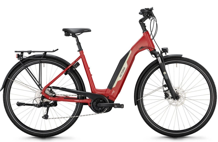 VICTORIA Elektrische trekkingfiets TRESALO 2 №1 28"/51cm-M/9/magmarood mat/02920697