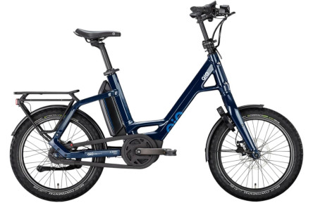 QiO Elektrische compactfiets EINS AP-8 Night Line №1 20"/48cm/8/berylblauw/02651991