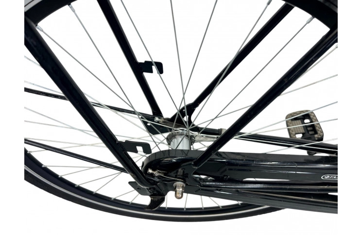 Damesfiets Black 28" L/56 zwart B110200532