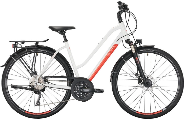 VICTORIA Trekkingfiets Trekking 8.6 28"/46cm-S/30/bianco wit/02980100