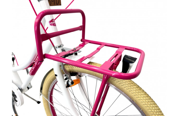 Meisjesfiets Volare Excellent 26"/36 cm/Wit/26136