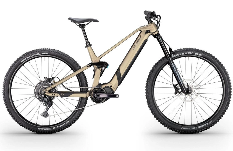 CONWAY Electric MTB Full-Suspension eWME 2.0 №2 29"/41cm-S/10/desert matt - black matt/02811047