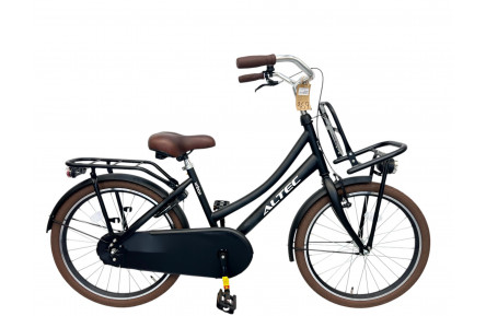 Meisjesfiets Altec Urban 22"/37 cm/Mat Zwart/22050