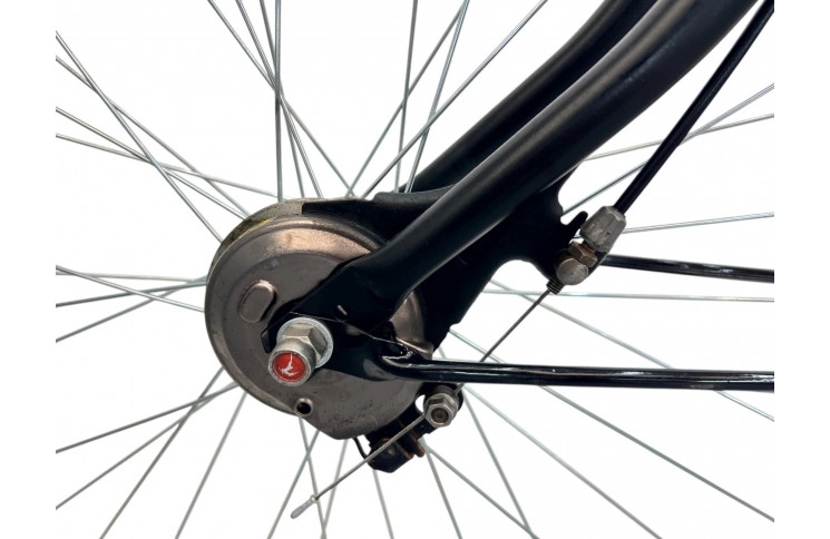 Damesfiets Facebike Mafiets 28" 57 cm zwart matt