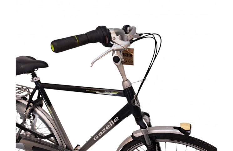 Man's bicycle Gazelle Cadiz 28"/61cm/grey-black