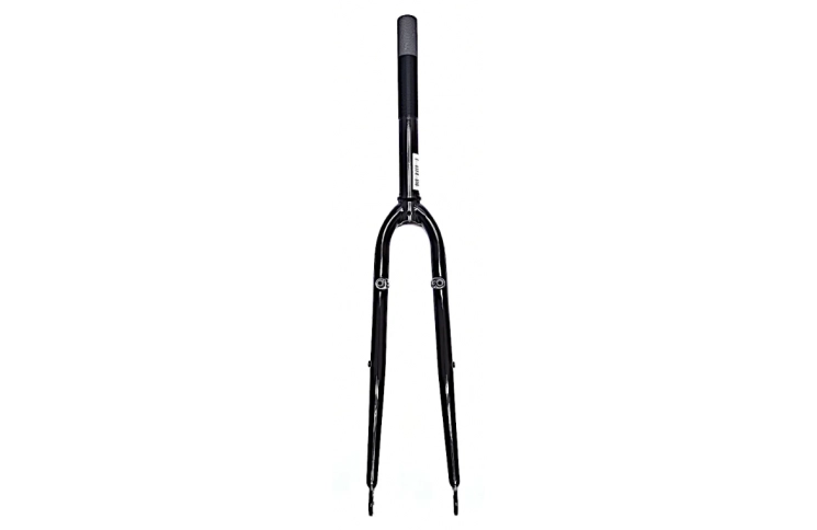 Voorvork 28 Hybride zwart met V-Brake nokken. 1 1/8 inch