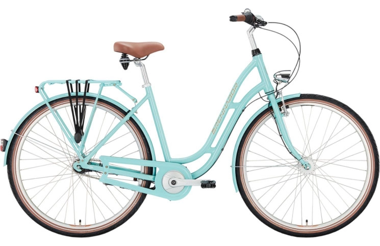 BRENNABOR Stadsfiets R-20 28"/45cm-S/7/zoetblauw - koper/02506756