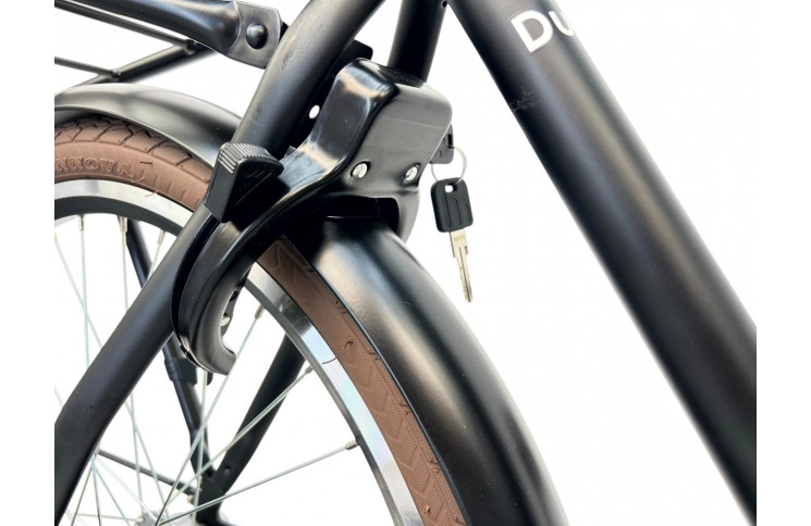 Meisjesfiets Altec Dutch 24"/43 cm/Mat Zwart/24225