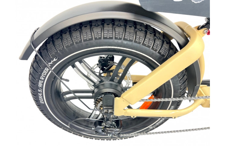 E-BIKE DIABLO BABOON 20" matt yellow (48V 15Ah 696Wh)