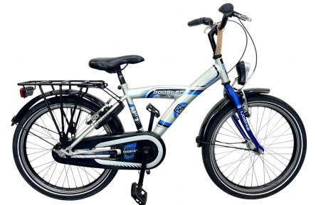 Jongensfiets Booster #1 J/st/grijs/20/stad/f33