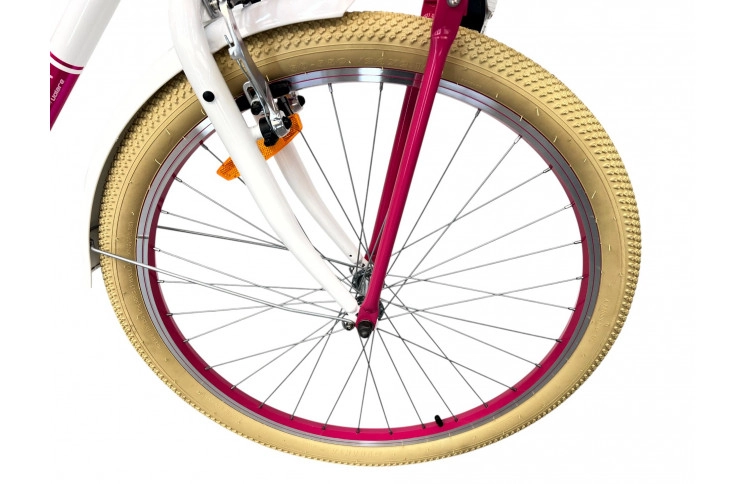 Meisjesfiets Volare Excellent 26"/36 cm/Wit/26136