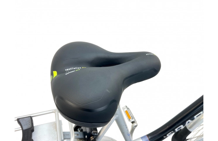 Damesfiets Sparta 28"/55cm/Zwart-grijs