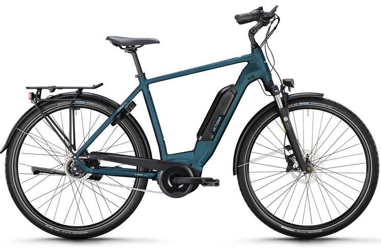 VICTORIA Elektrische trekkingfiets Cysalo 7 №2 28"/52cm-M/8/limoengeel/02921021