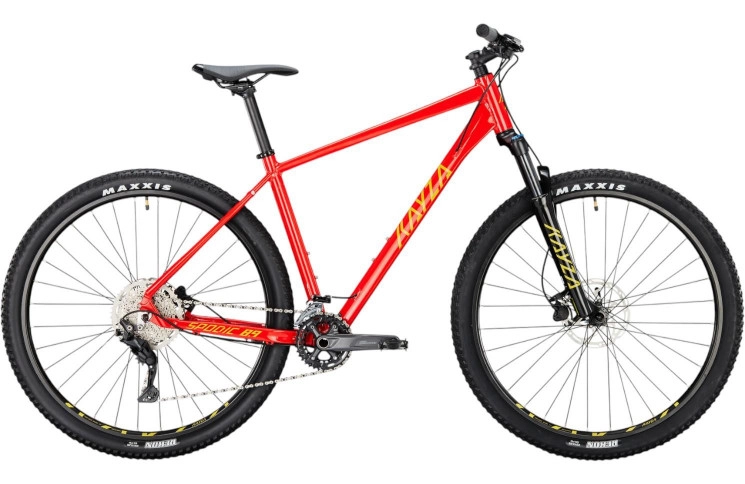 KAYZA MTB Hardtail Spodic 8.9 29"/46cm-S/20/rosso rood - geel/02707677