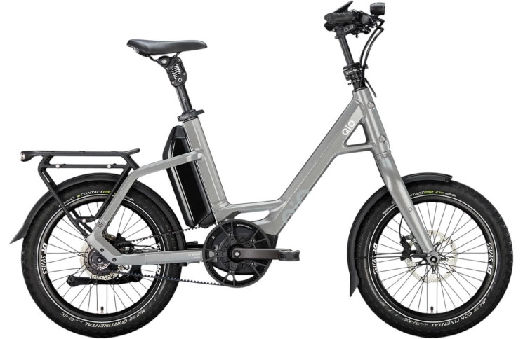 QiO Elektrische compactfiets EINS P-R №1 20"/48cm/14/loodmetaal/02652088