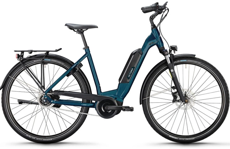 VICTORIA Electric trekking bike Cysalo 7 №2 28"/52cm-M/8/lapis blue matt/02921030