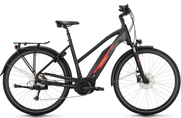 VICTORIA Elektrische trekkingfiets TRESALO 2 №1 28"/48cm/9/diepzwart mat/02920693