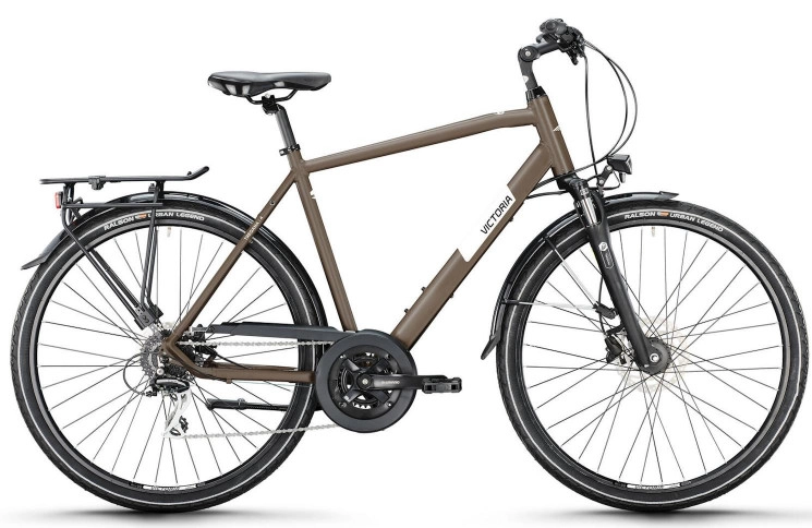 VICTORIA Trekking bike TREQANA 4 28"/56cm-L/24/earth grey matt/02986081