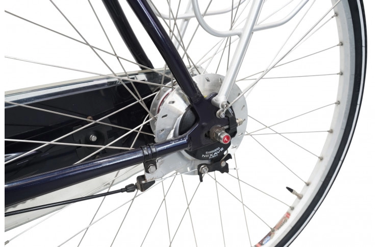 Herenfiets Gazelle Saphir 28"/61cm/paars-grijs