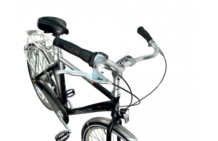 Man's bicycle Gazelle Davos 28"/53cm/Black-gray