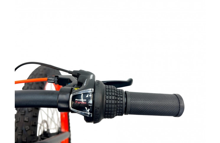 Volare Gradient Kinderfiets 26"/33 cm/Zwart-Oranje-Rood/22671