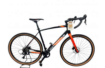 Racefiets RM Gravelride 200 700Cx58cm (XL) GLS BLK/SILV/ORN