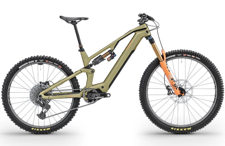 CONWAY Elektrische MTB Full-Suspension Ryvon LT 10.0 29"/46cm-XL/12/warm antraciet mat/02830083
