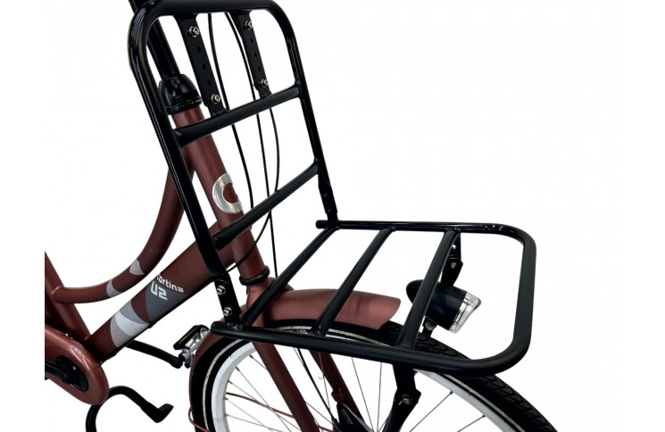 Damesfiets CORTINA U2 28"/57cm/bruin