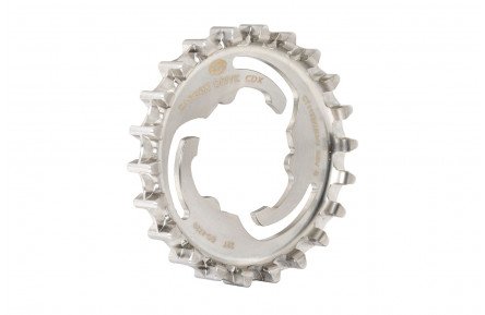Gates Carbon Drive CDX 45.5 SureFit Stainless Steel 22T Silver Rear Sprocket