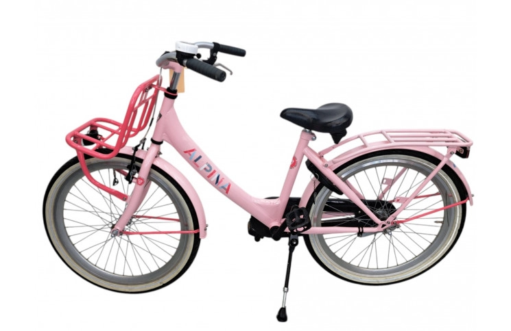 Meisjesfiets Alpina 22"/36cm/rose
