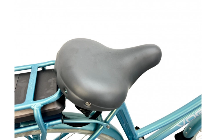 Damesfiets E-Bike VOGUE ELITE, 7SP/28"/50CM/MINT-BLUE/36V 13Ah 468Wh