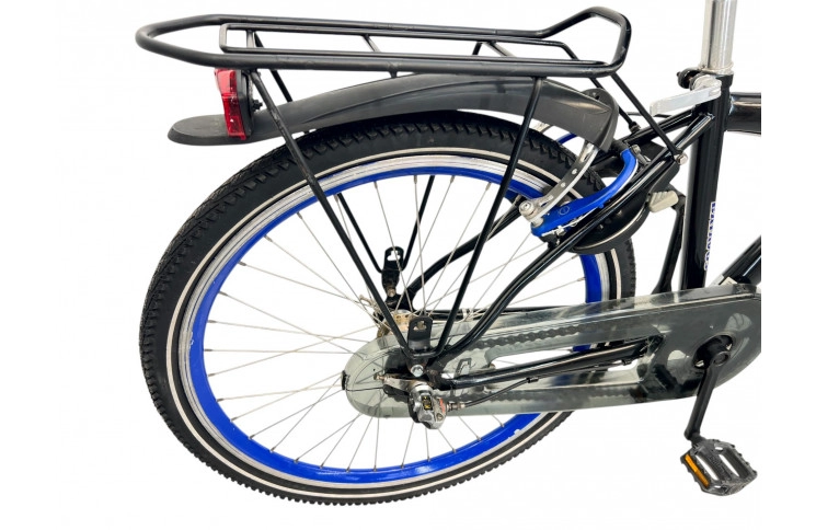 Jongensfiets Batavus Snake J/al/blauw/24/f37