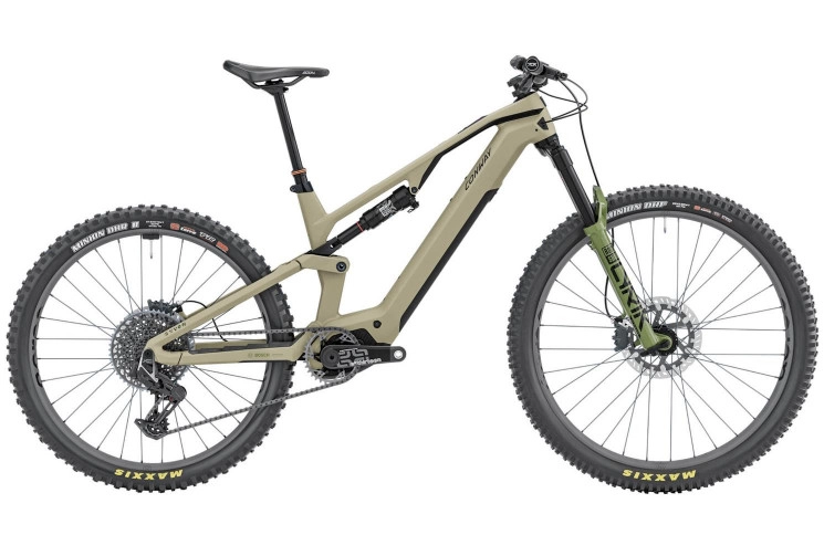 CONWAY Elektrische MTB Full-Suspension Ryvon ST 10.0 29"/40cm-S/12/woestijnmat - weidegroen/02830070