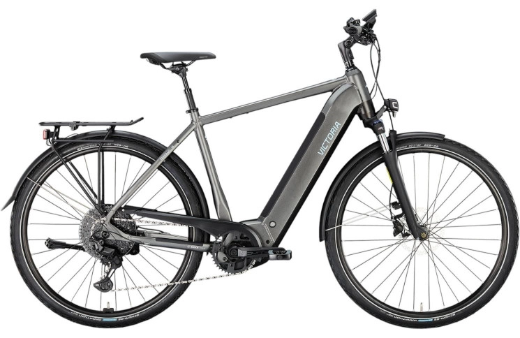VICTORIA Elektrische trekkingfiets TRESALO 16 28"/50cm-S/11/schaduwgrijs metallic - woestijnmat/02981306